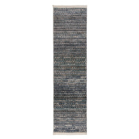 Modrý behúň 66x300 cm Camino – Flair Rugs