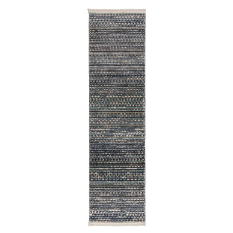 Modrý behúň 66x300 cm Camino – Flair Rugs