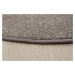 Kusový koberec Capri béžový kruh - 250x250 (průměr) kruh cm Vopi koberce