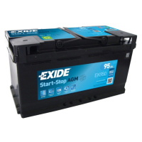 EXIDE AGM 95Ah Autobatéria Start-Stop 12V , 850A , EK950