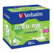 CD-RW VERBATIM Rewritable 700MB 12x jewel case (bal=10ks)