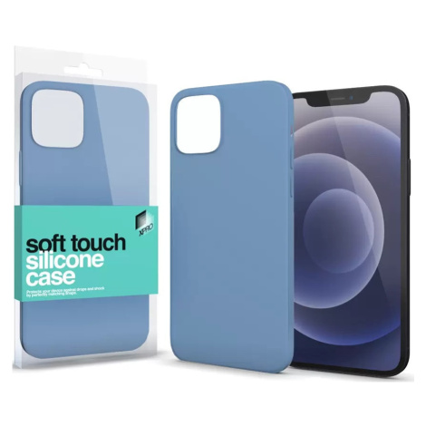 Apple iPhone 15 Plus, Silikónové puzdro, Xprotector Soft Touch, svetlo modré