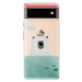 Odolné silikónové puzdro iSaprio - Bear With Boat - Google Pixel 6 5G