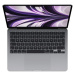 Apple MacBook Air 13&#39;&#39;, M2 + 8-core CPU a 10-core GPU, 512GB, 8GB RAM - Space Grey
