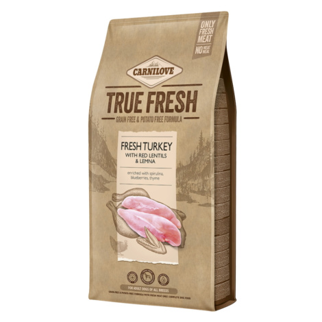 CARNILOVE Dog true fresh adult turkey pre psov 1 ks, Hmotnosť balenia: 11,4 kg