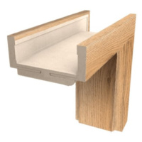 Tunelová zárubeň Naturel 80 cm pre hrúbku steny 10-18 cm T2CPLDN80