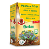 HERBEX Pečeň a žlčník 20 x 3g