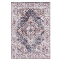 Sivo-béžový koberec Nouristan Sylla, 80 x 150 cm