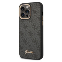 Plastové puzdro Guess na Apple iPhone 14 Pro GUHCP14LHG4SHK 4G Metal Camera Outline čierne