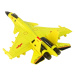 mamido Bojové lietadlo s trecím pohonom 1:72 Žlté
