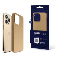 3mk Hardy Silicone MagCase pre Apple iPhone 14 Pro, Gold