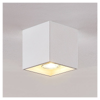 Lindby Parvin hliníkové Downlight, hranaté, biele