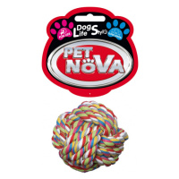 Pet Nova ROPE-BALL bavlnená hračka pre psy 7,5cm