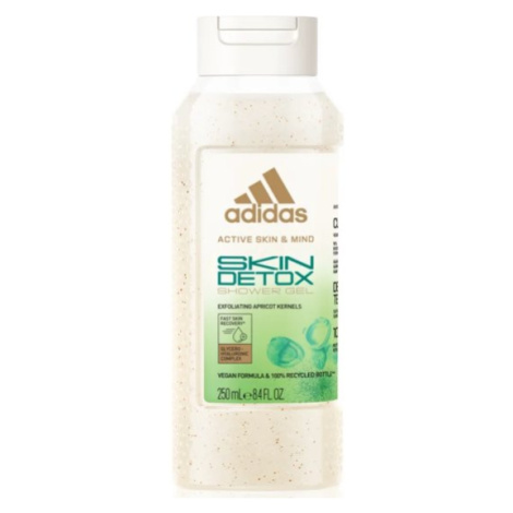 ADIDAS Skin Detox sprchový gel s meruňkovými pecičkami pro ženy 250 ml