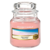 Yankee Candle, Ružové piesky, Sviečka v sklenenej dóze 104 g