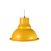 Aluminor Loft závesné svietidlo, Ø 39 cm, žltá