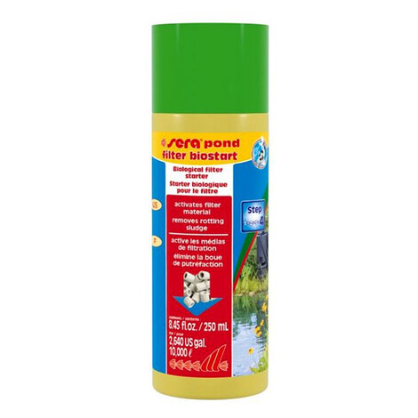 Sera pond filter biostart 250ml - štartovacie baktérie