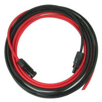 Solárny kábel 6mm2, červený+čierny s konektormi MC4, 5m