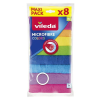 Handrička Vileda Microfibre Colors, mikrovlákna, bal. 8 ks