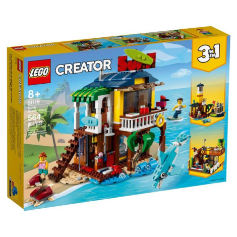 LEGO® Creator 31118 Surférsky plážový domček