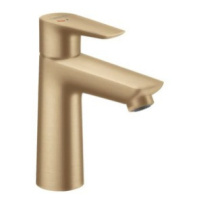 Umývadlová batéria Hansgrohe Talis E s výpusťou kartáčovaný bronz 71713140