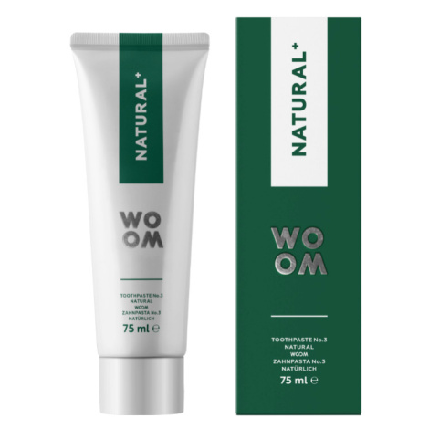 WOOM Natural+ zubná pasta 75 ml