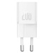 Nabíjačka Mini wall charger Baseus GaN5 20W (white)