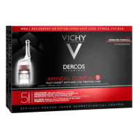 Vichy Dercos Aminexil clinical 5 viacúčelová kúra proti vypadávaniu vlasov pre mužov 21 x 6 ml