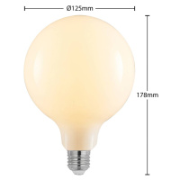 LED E27 8W 2 700K G125 stmievateľná opál sada 3ks