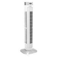 Vežový stojanový ventilátor 90cm, s ovládačom 55W, biely VT-5536 (V-TAC)