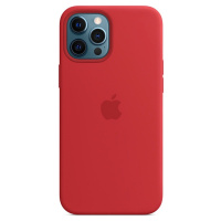 Apple Silikónový Kryt s MagSafe pre iPhone 12 Pro Max Red, MHLF3ZE/A