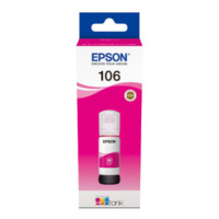 Epson originálna cartridge C13T00R340, 106, magenta, 70ml, Epson EcoTank ET-7700, ET-7750 Expres