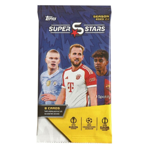 Futbalové karty Topps Superstars UCC 2023/24 - Single Pack