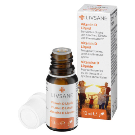 LIVSANE Tekutý vitamín D 10 ml