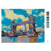 Maľovanie podľa čísel - TOWER BRIDGE V LONDÝNE Rámovanie: vypnuté plátno na rám, Rozmer: 40x50 c
