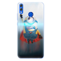 Silikónové puzdro iSaprio - Mimons Superman 02 - Huawei Honor 8X