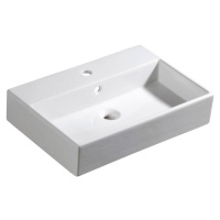 ISVEA - PURITY keramické umývadlo 60x42cm, biela 10PL50060
