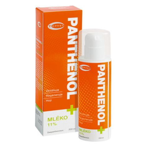 TOPVET Panthenol + Mlieko 11% 200 ml