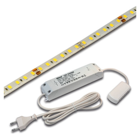 LED pásik Basic-Tape S, IP54, 4 000 K, dĺžka 500 cm HERA