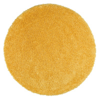 Žltý koberec Universal Aqua Liso, ø 100 cm