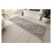 Běhoun Terrain 105605 Orken Cream Grey - 80x200 cm Hanse Home Collection koberce