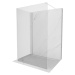 MEXEN/S - Kioto Sprchová zástena WALK-IN 110 x 85 cm, transparent, biela 800-110-212-20-00-085