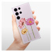 Odolné silikónové puzdro iSaprio - Three Flowers - Samsung Galaxy S23 Ultra