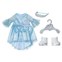 Baby Born Súprava Princezná na ľade 43 cm modré šaty
