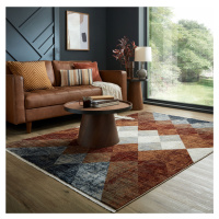 Kusový koberec Cooper Bradley Geo Red - 160x230 cm Flair Rugs