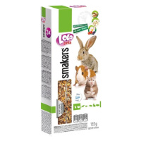 LOLOPets Smakers 3v1 klasy MIX příchutí pro hlodavce 135 g