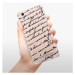 Odolné silikónové puzdro iSaprio - Handwriting 01 - black - Xiaomi Redmi 4A