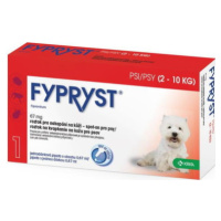 FYPRYST Psy 2-10 kg Roztok na kvapkanie na kožu pre psov 1 ks