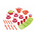 Écoiffier detská obedová súprava Bubble Cook 2640 ružovo-zelená