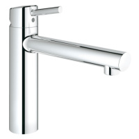 Drezová batéria Grohe Concetto New s otočným ramienkom chróm 31128001